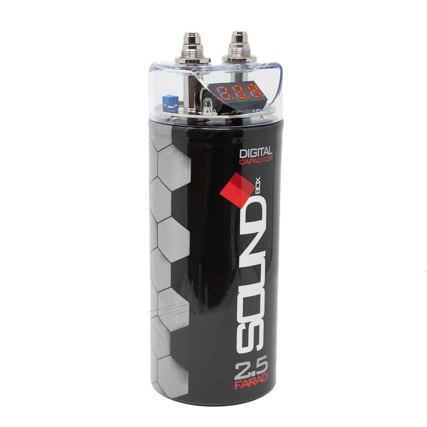 SoundBox SCAP2D, 2.5 Farad Digital Capacitor - 2500 Watts Peak