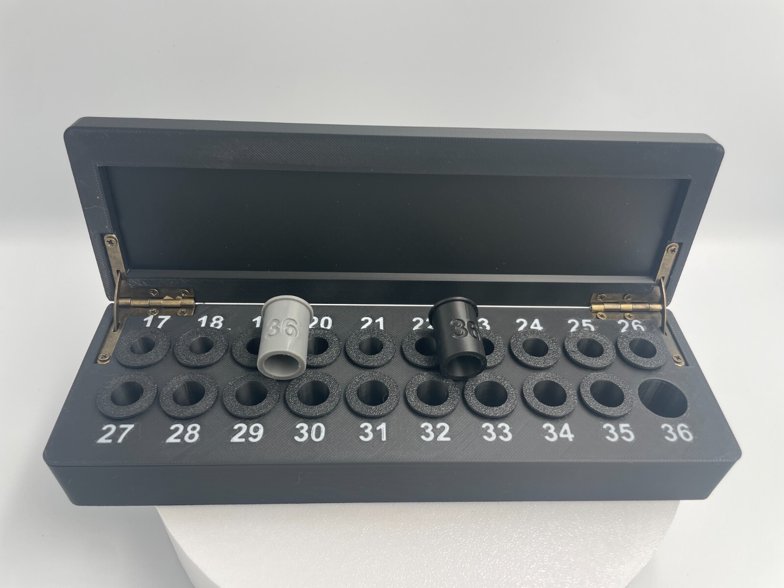 MEC Powder bushing set with case sizes 17-36 Skeet Trap Reloading shotgun