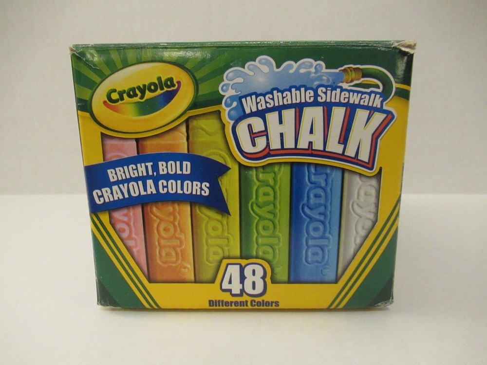 Crayola - Washable Sidewalk Chalk - 48 Assorted Colors