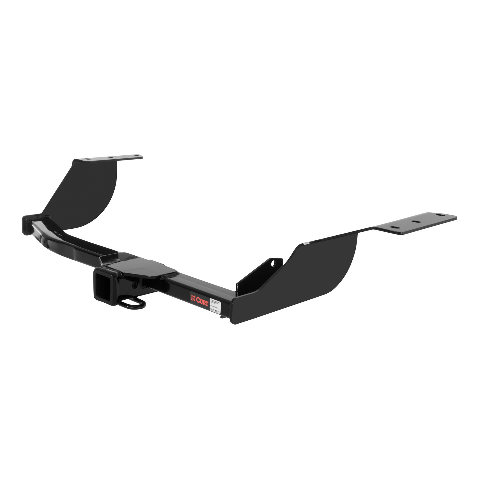 Class 3 Trailer Hitch Receiver w/ Fixed Cargo Carrier Tray 300 lbs CURT 13581