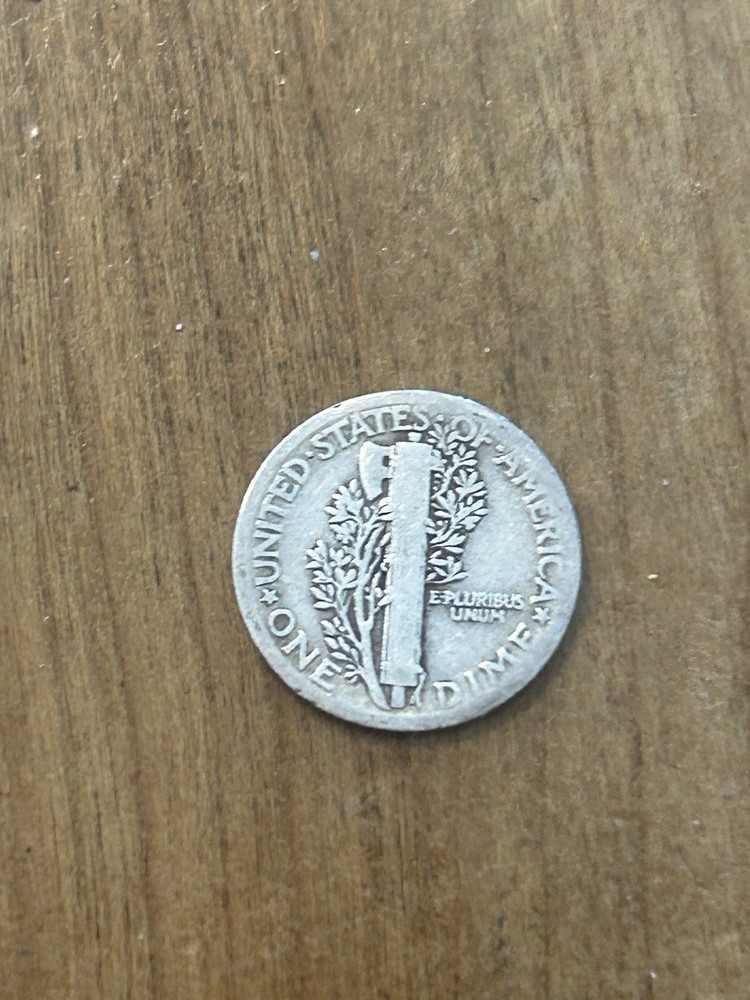 1917 Mercury Dime VG