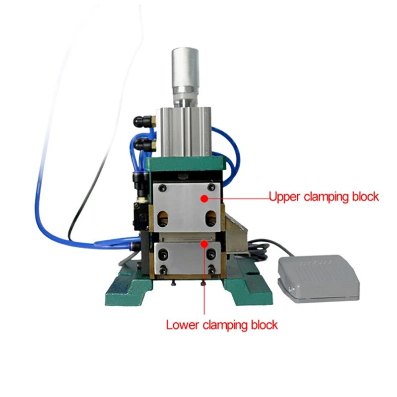 3F Pneumatic Vertical Sheathed Wire Stripping and Cable Cutting Machine