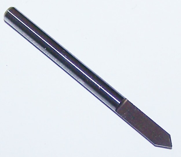 HALF ROUND CARBIDE ENDGRAVING TOOL .014" TIP WIDTH KYOCERA HR118SSS035A