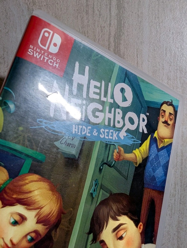 NO GAME Hello Neighbor Hide & Seek Nintendo Switch Case