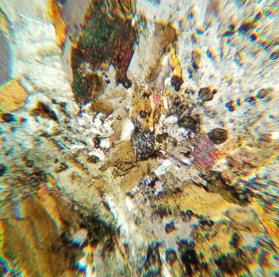 Yuma Schist Petrographic Microscope Slide (YU-4A)