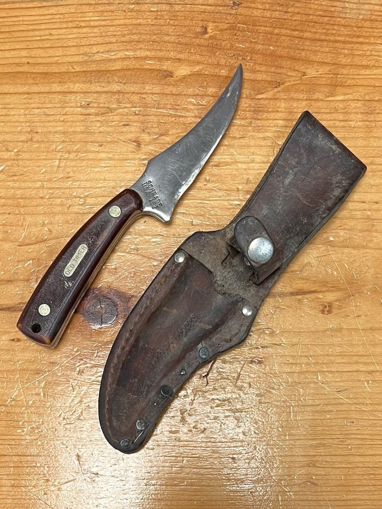 Vintage Schrade USA 152 Sharpfinger Old Timer