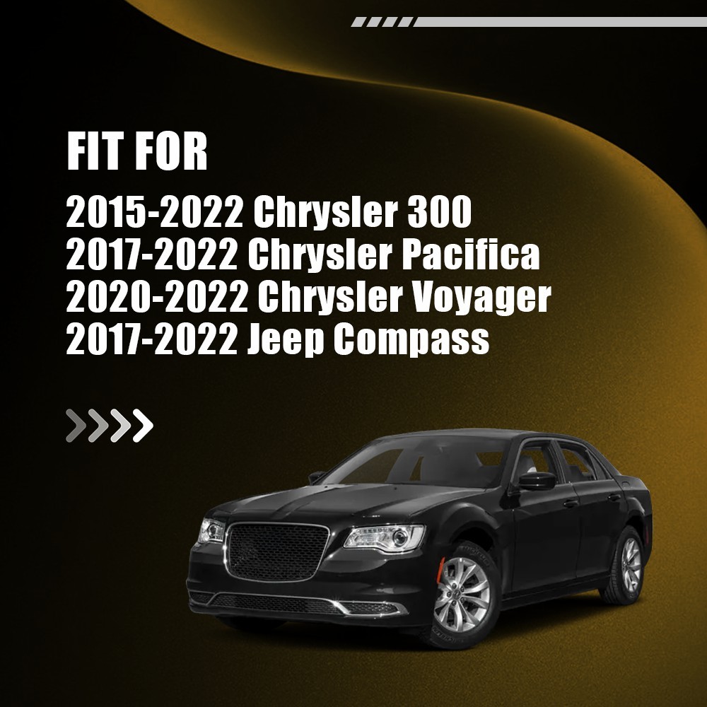 For 2015-2022 Chrysler 300 White LED License Plate Light Bulbs Rear Tag Lamps 2x