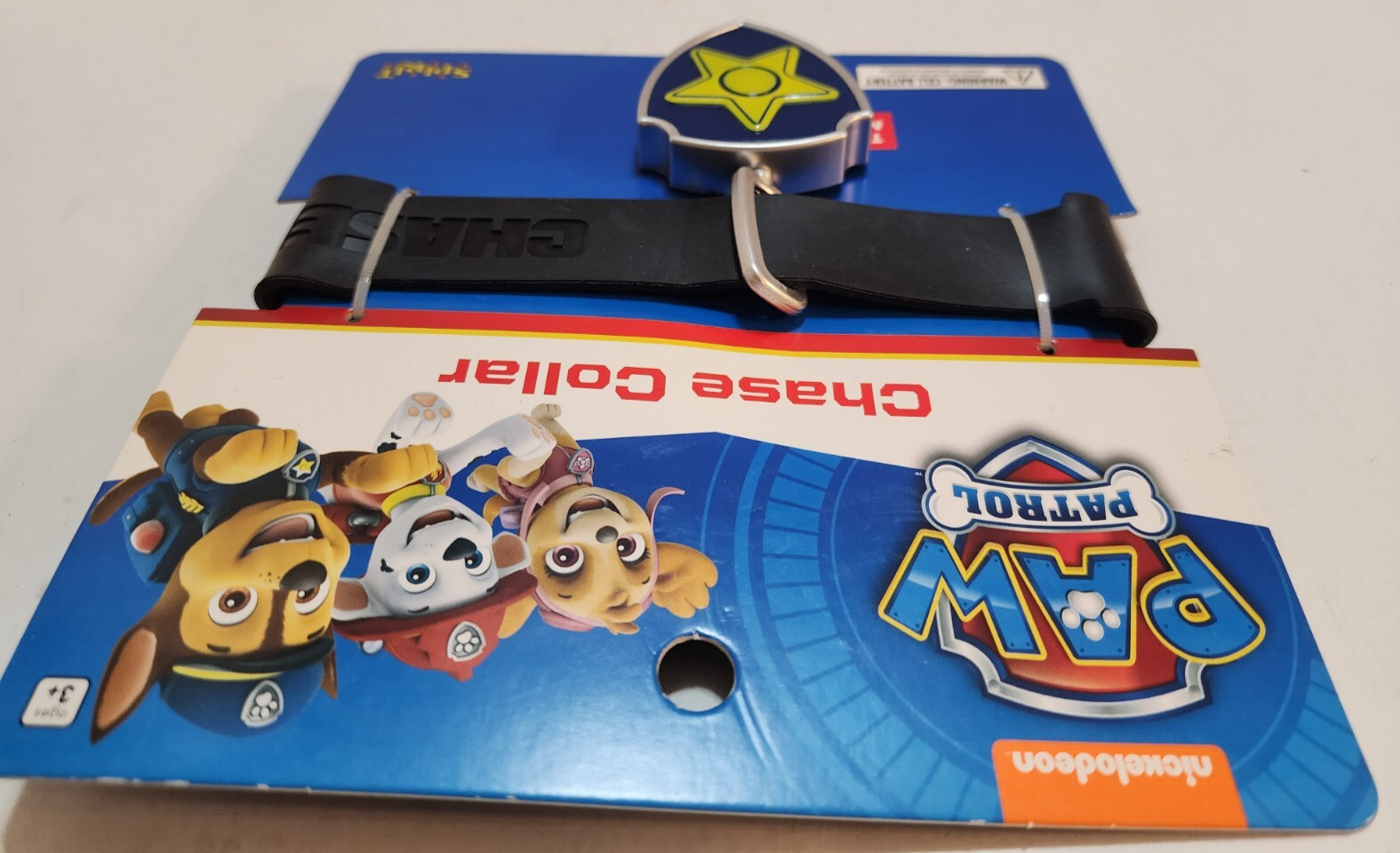 Paw Patrol Chase Collar Light Up Spirit Halloween Costume Cosplay Brand New