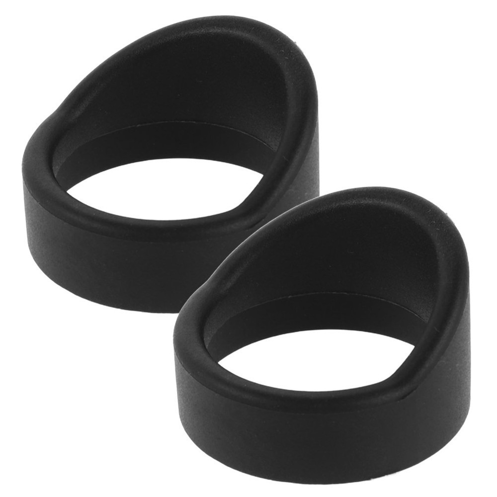 2 PCS Microscope Eyepiece Protector Binocular Covers Rubber Eyecup