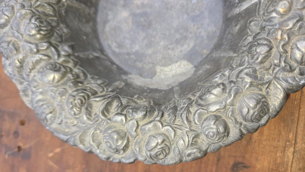 E.G. Webster & Sons 151 Silver Plate Trinket Candy Dish.