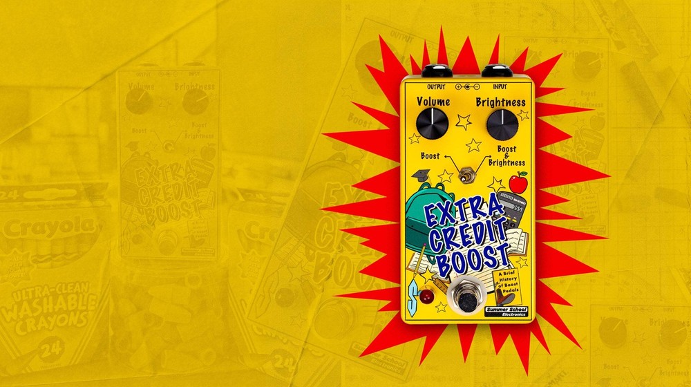 Summer School Electronics Extra Credit Boost Pedal