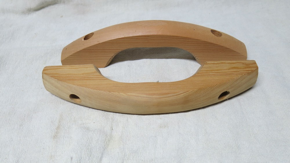 Wooden Handtool Handles Pair Originally used for Float
