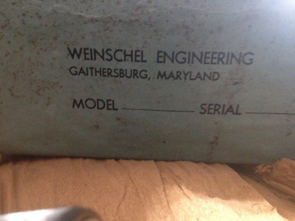 Antique Step Attenuator manual RFCoaxial Authentic Weinschel Engineer