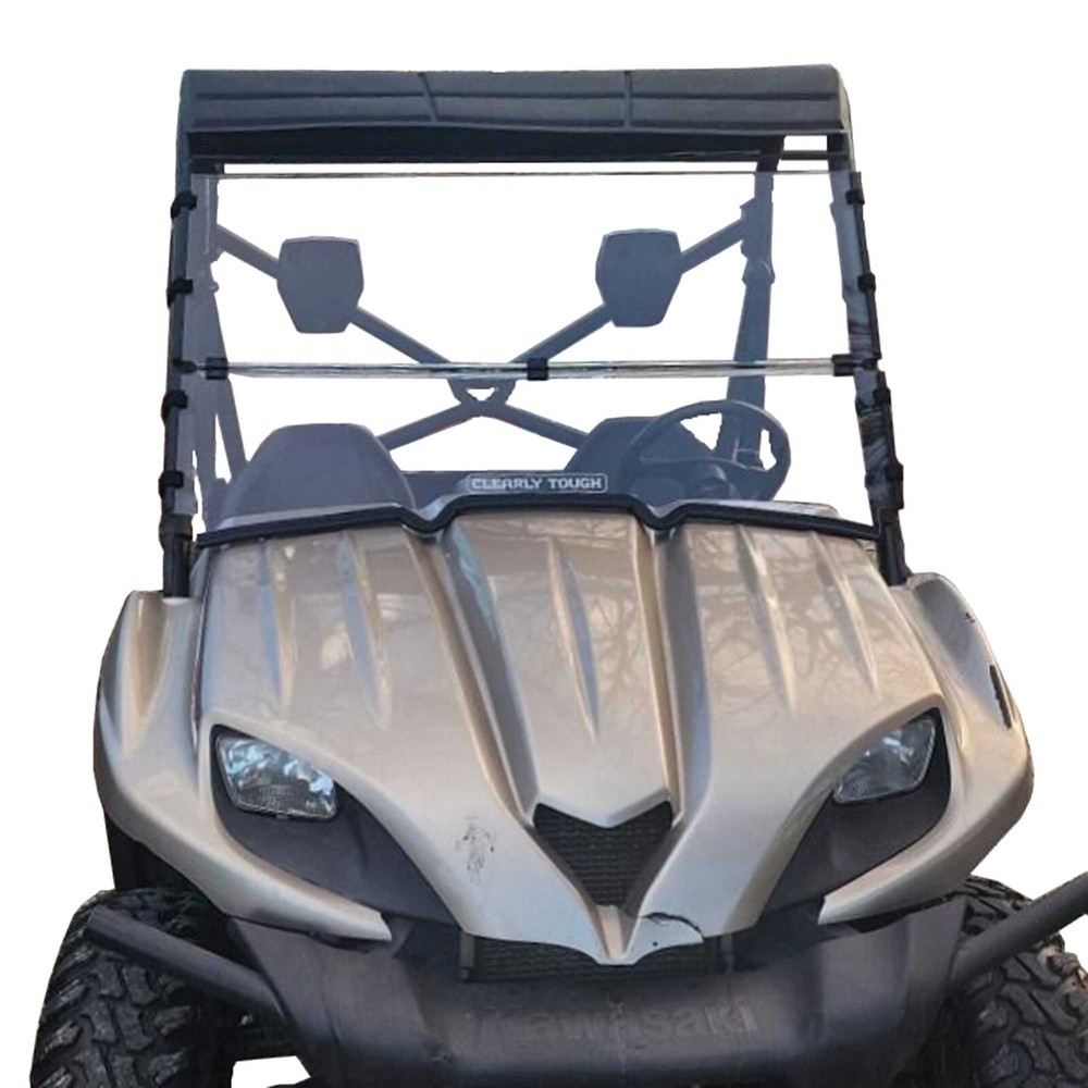 Clearly Tough Kawasaki Teryx (2009) Full Folding Windshield