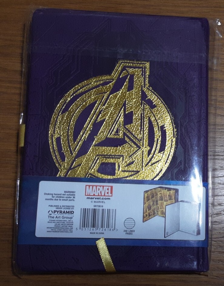 Marvel Avengers Thanos Infinity Gauntlet A5 Notebook