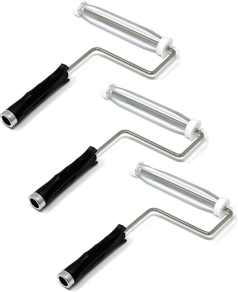 9 Inch Heavy Duty Paint Roller Frame - 3 Pack