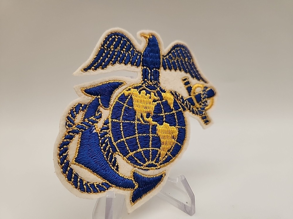 Eagle Globe Anchor EGA Wool WWII Patch No Glow