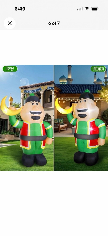 Ramadan Inflatable 7 Ft