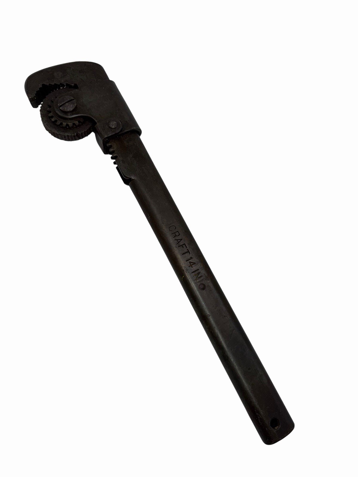 Antique 1907 Craftsman Tool Co. 14" Roller Jaw Type Pipe Wrench - Please Read