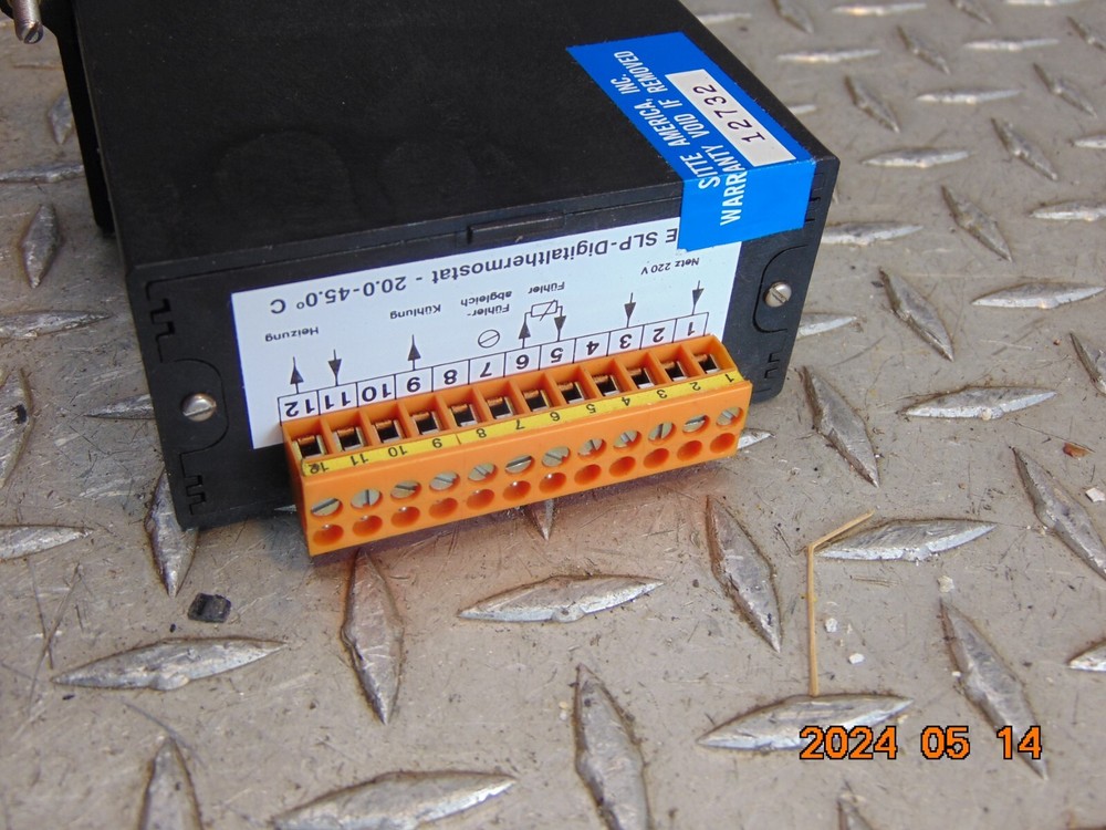 NOS SITTE SLP DIGITAL THERMOSTAT 20-45 C
