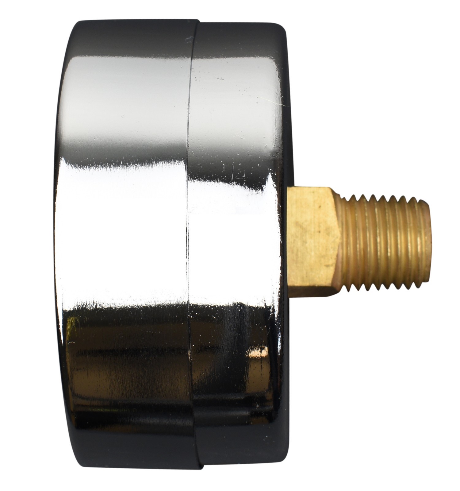 2" Pressure Gauge - Chrome Plated Steel Case, 1/4"NPT, Back Mnt. 160 PSI