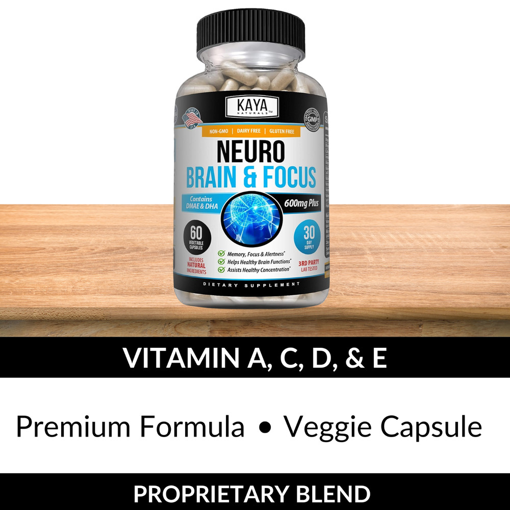 Brain Health & Memory Booster, Focus Function, Clarity Nootropic Supplement