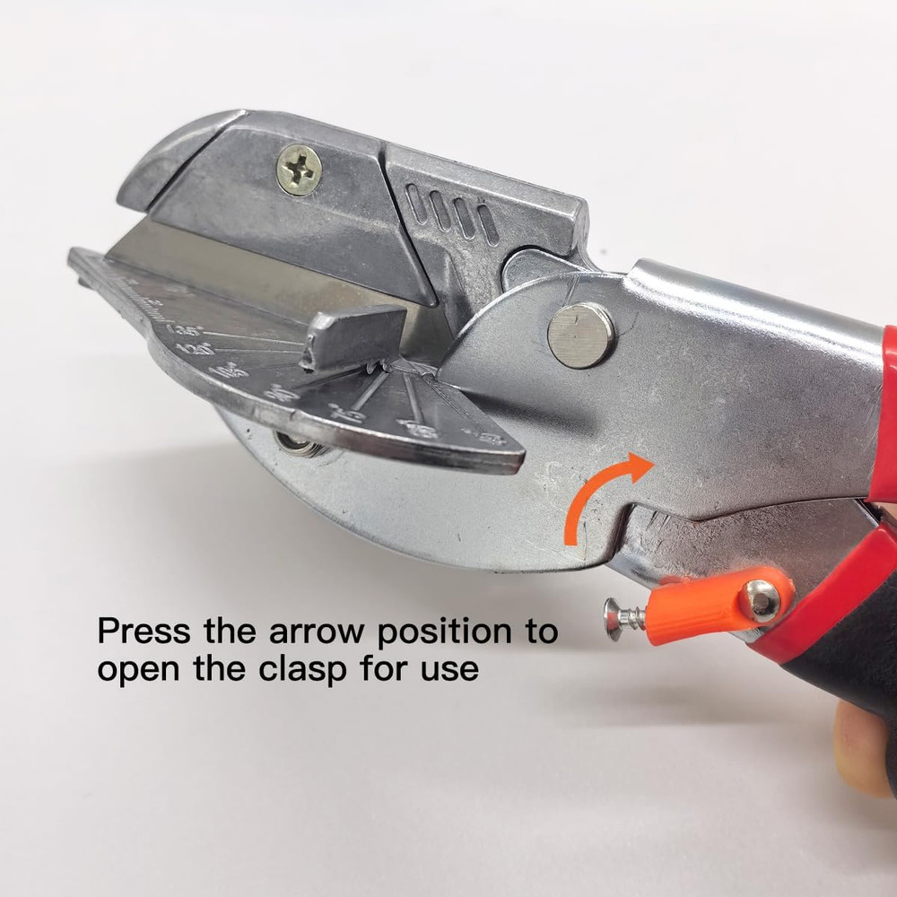 Multi Angle Miter Shear Cutter Hand Tools,45-135 Degree Adjustable Angle Scissor