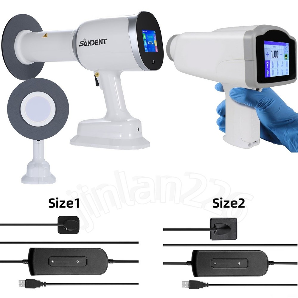 Dental X Mobile Unit System Ray Digital Machine High Frequency / Shield/Sensor