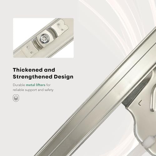 Front Driver Side Power Window Regulator Without Motor for Buick LeSabre 2000