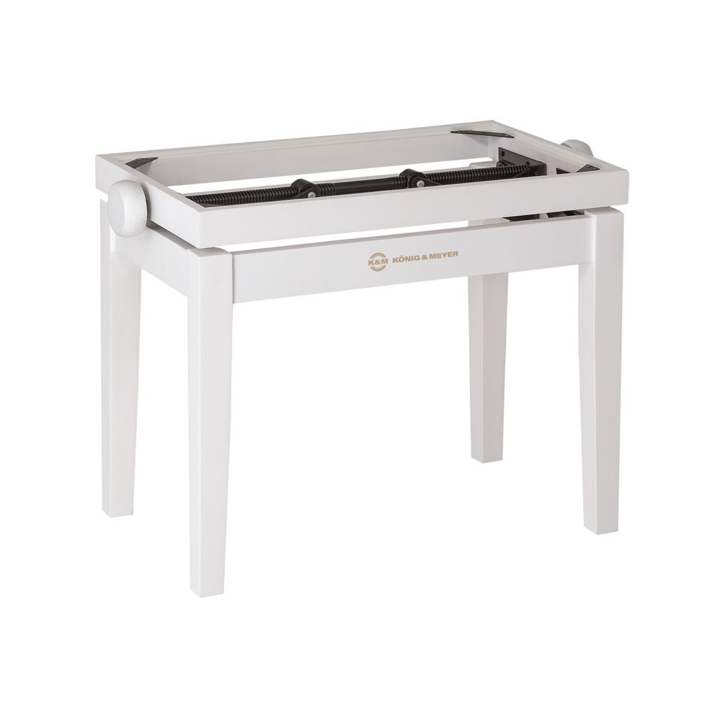 K&M 13710 Piano Bench Base Section - Matte White