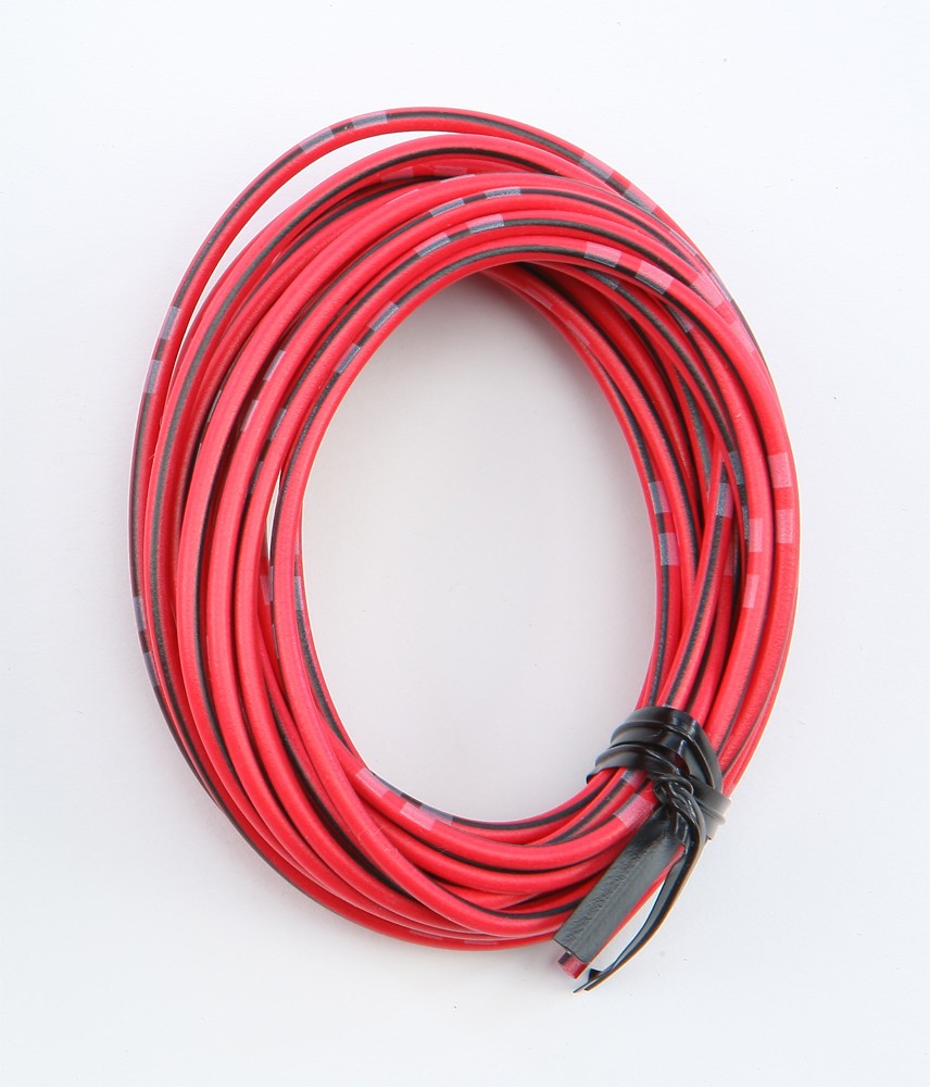 Shindy Colored Wiring Red/Black #16-686
