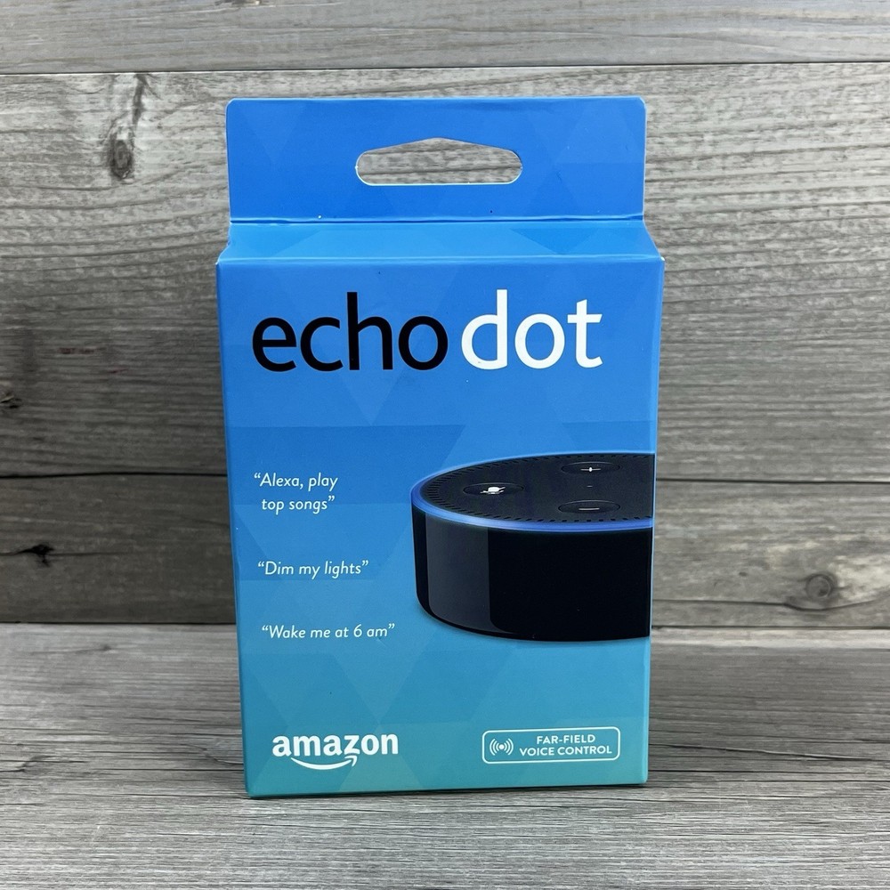 Amazon Echo Dot (2nd Generation) Smart Speaker - Black  Brand New