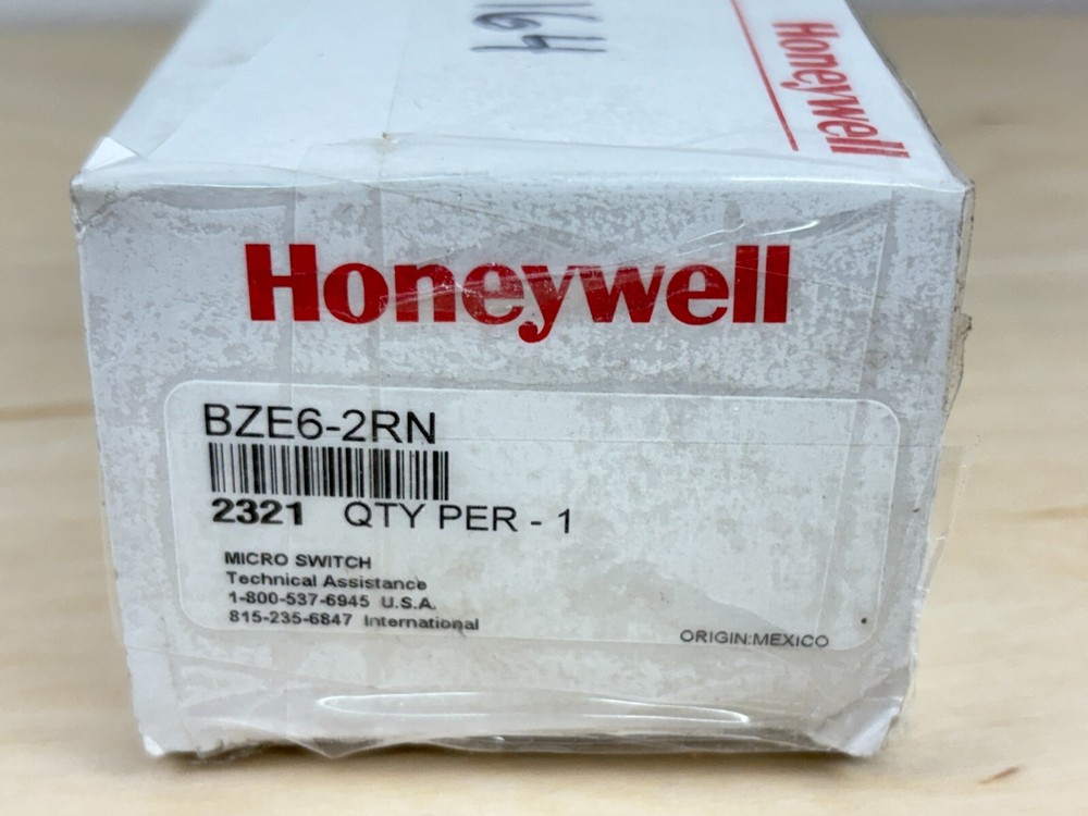 Honeywell BZE6-2RN Micro Switch, Limit