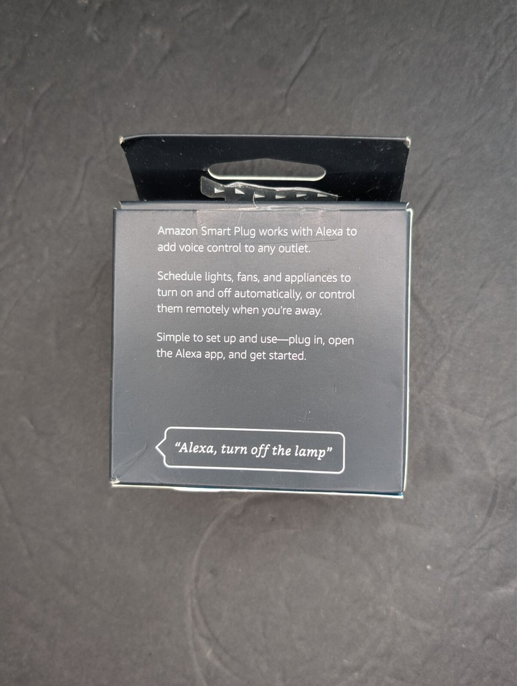 Amazon Smart Plug (newest model), Works with Alexa - White