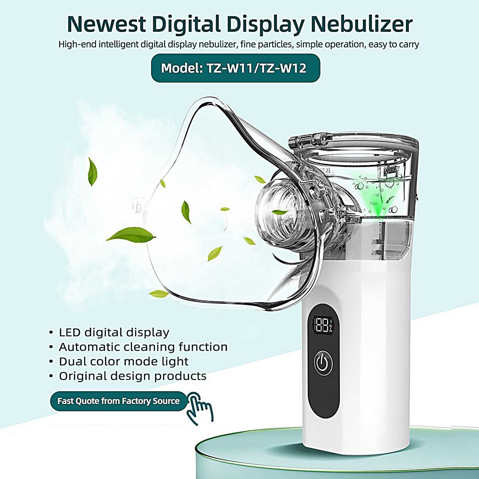 Efficient Nebulisation Machine For Home And Travel - Quiet Rechargeable Durable