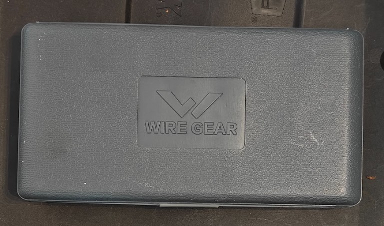 WIREGEAR Hammer & Roll Pin Punch Set (14 pc in case). Sparsely used