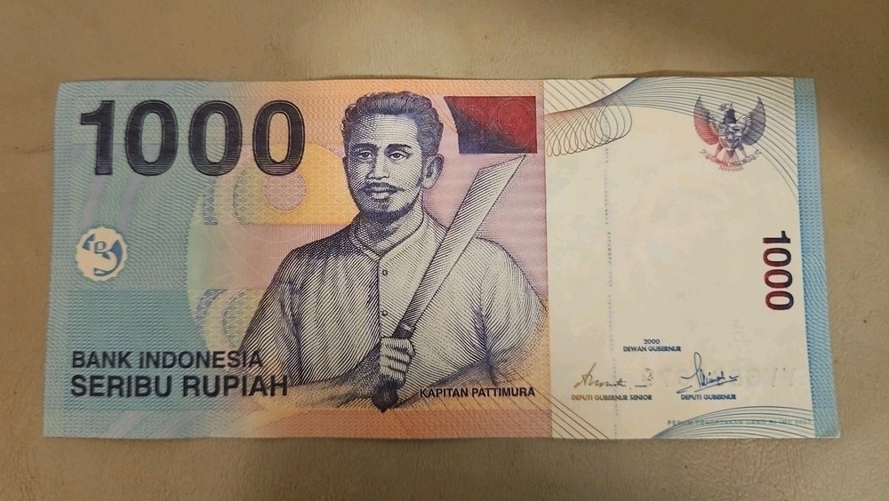 2000 Indonesia 1000 Rupiah Note