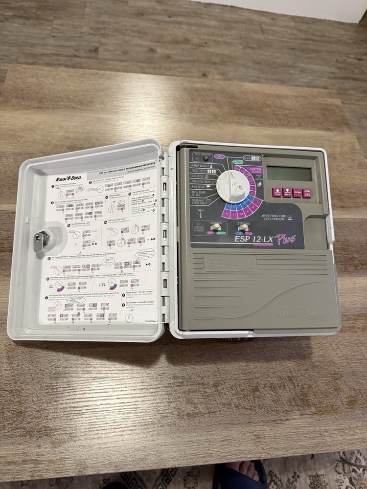 Rainbird ~ ESP 12-LX Plus ~ Professional Controller/Timer ~ Tested ~ With 2 Keys