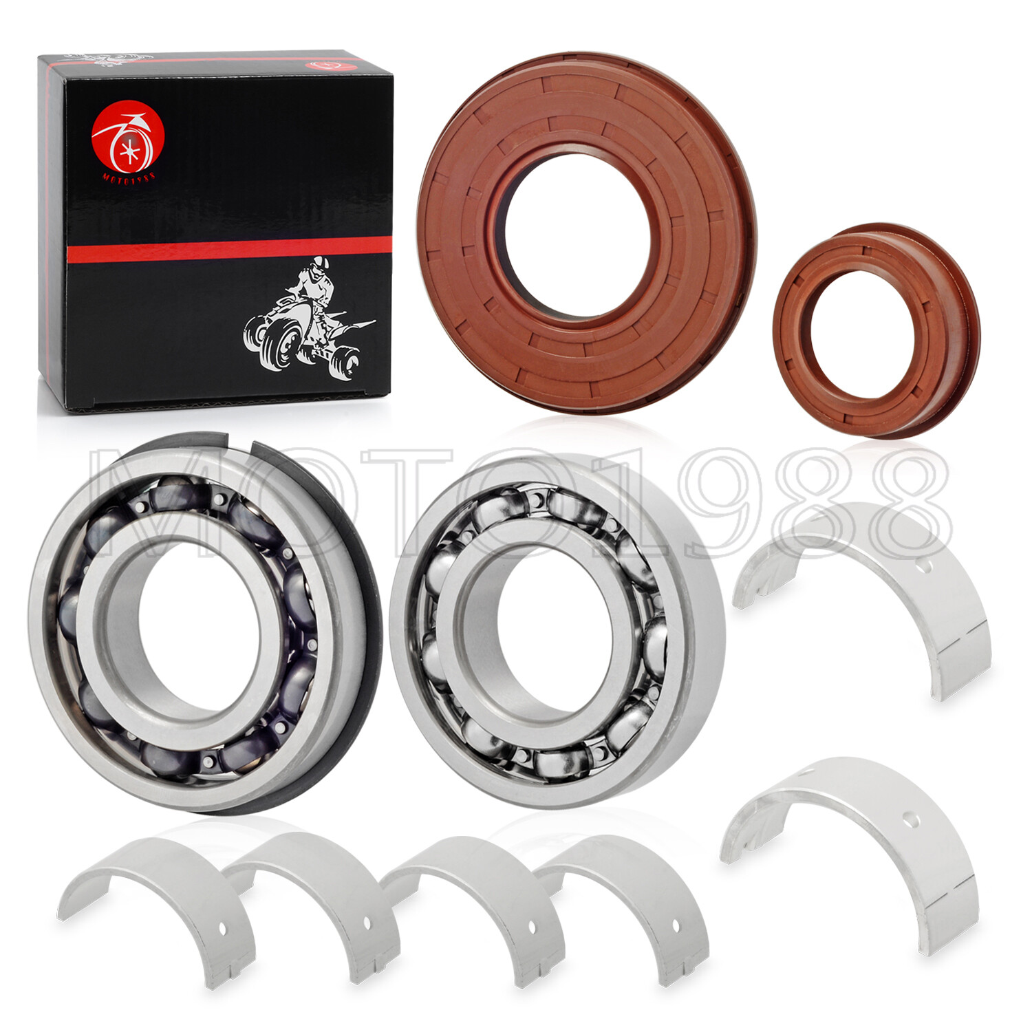 Crankshaft Bearing & Seal kit For Polaris Ranger Sportsman RZR 700 800 2006-2017