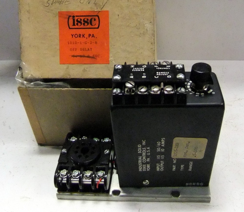 ISSC Timer Off Delay 1010-1-G-2-B .5-100