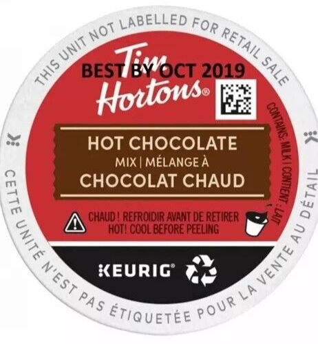 Tim Hortons Hot Chocolate 100K-Cups Bulk Package