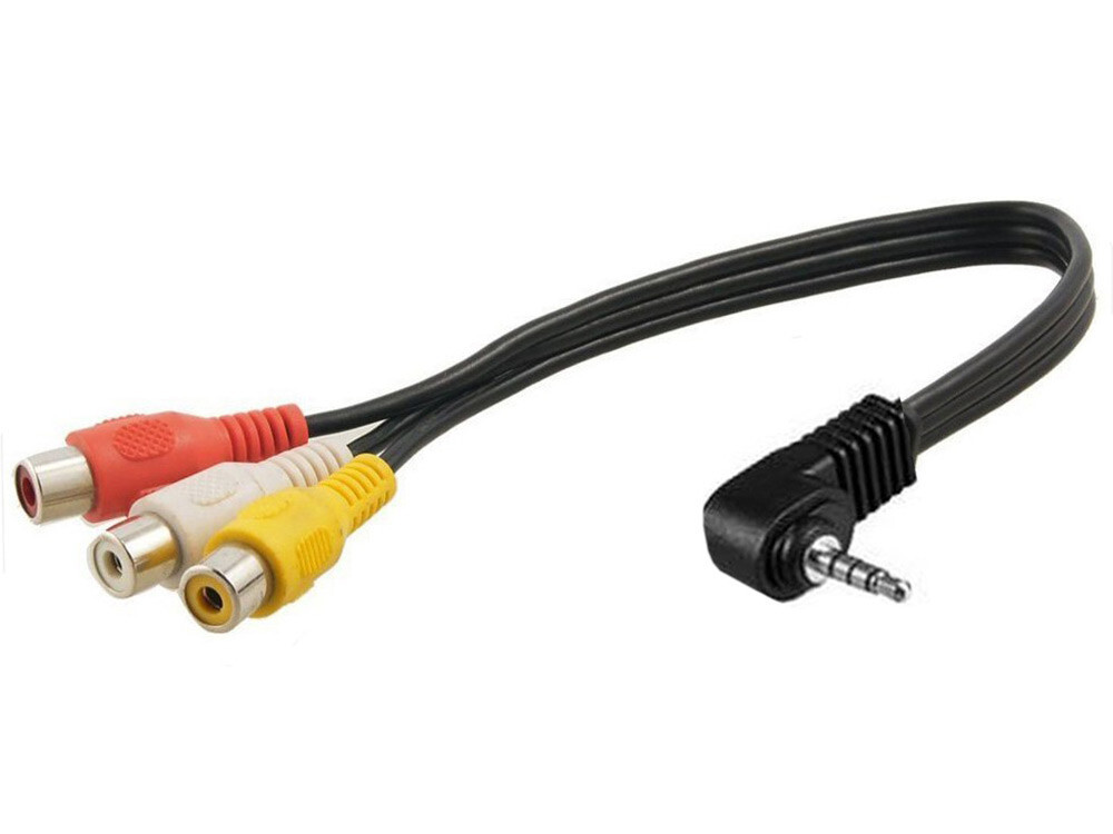 Alpine C1902-NAV Audio / Video Adapter 3.5mm Jack to RCA