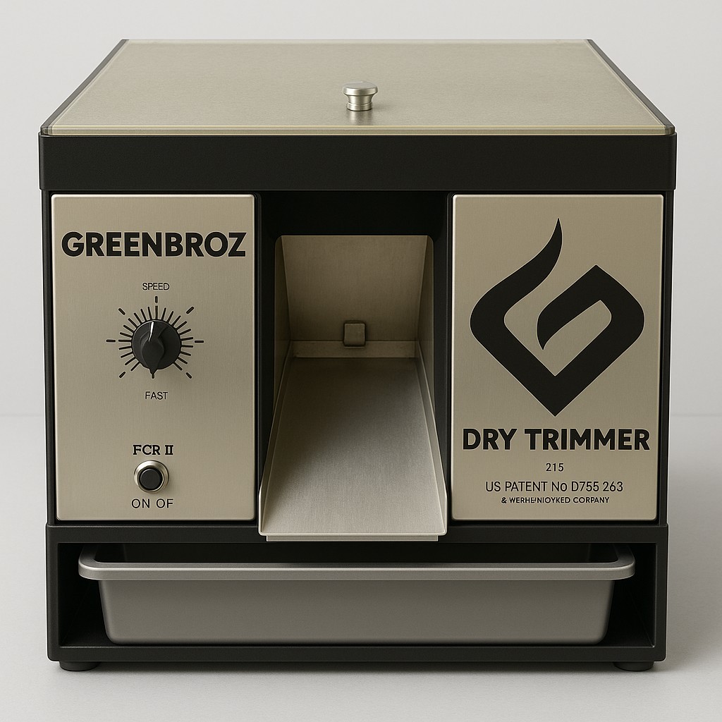 GreenBroz 215 Dry Trimmer Leaf Bud Trimming Trim Machine 