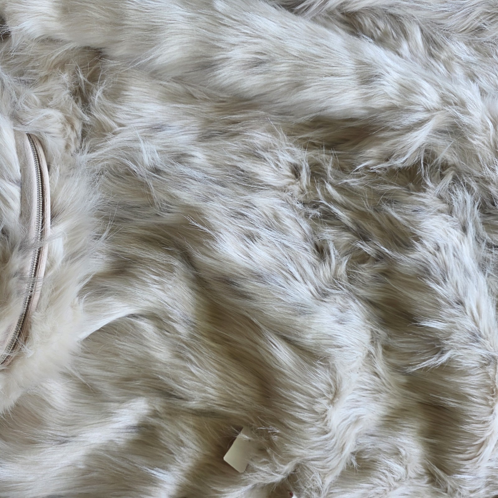 Pottery Barn Teen Snow Cat Faux-Fur Bean Bag Chair Slipcover Large 41"