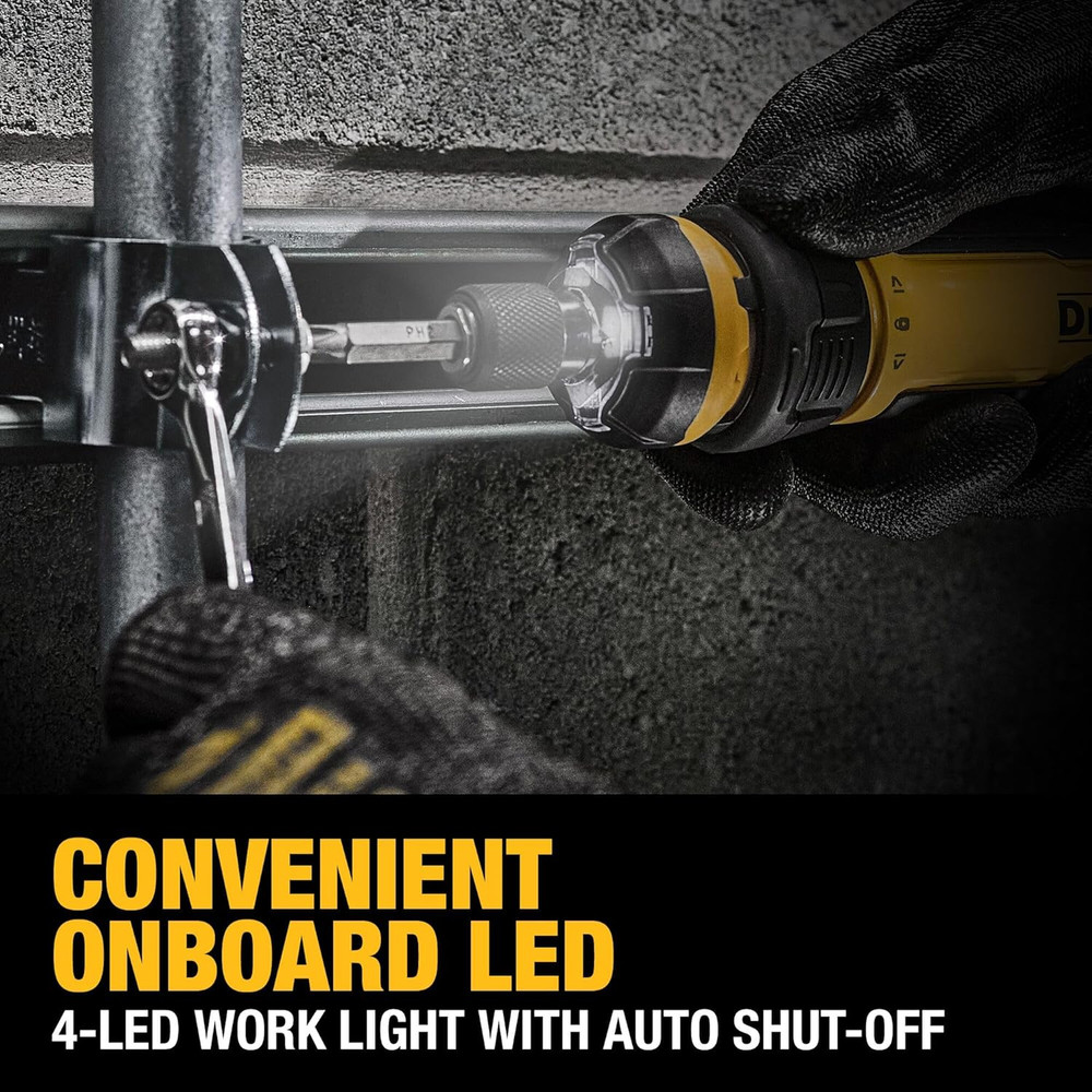 DEWALT Cordless Screwdriver USB Rechargeable with FLEXDRIVE Control
