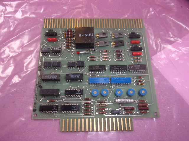 UNIVERSAL  INSTRUMENT BRIDGE DRIVER 17211 REV D.