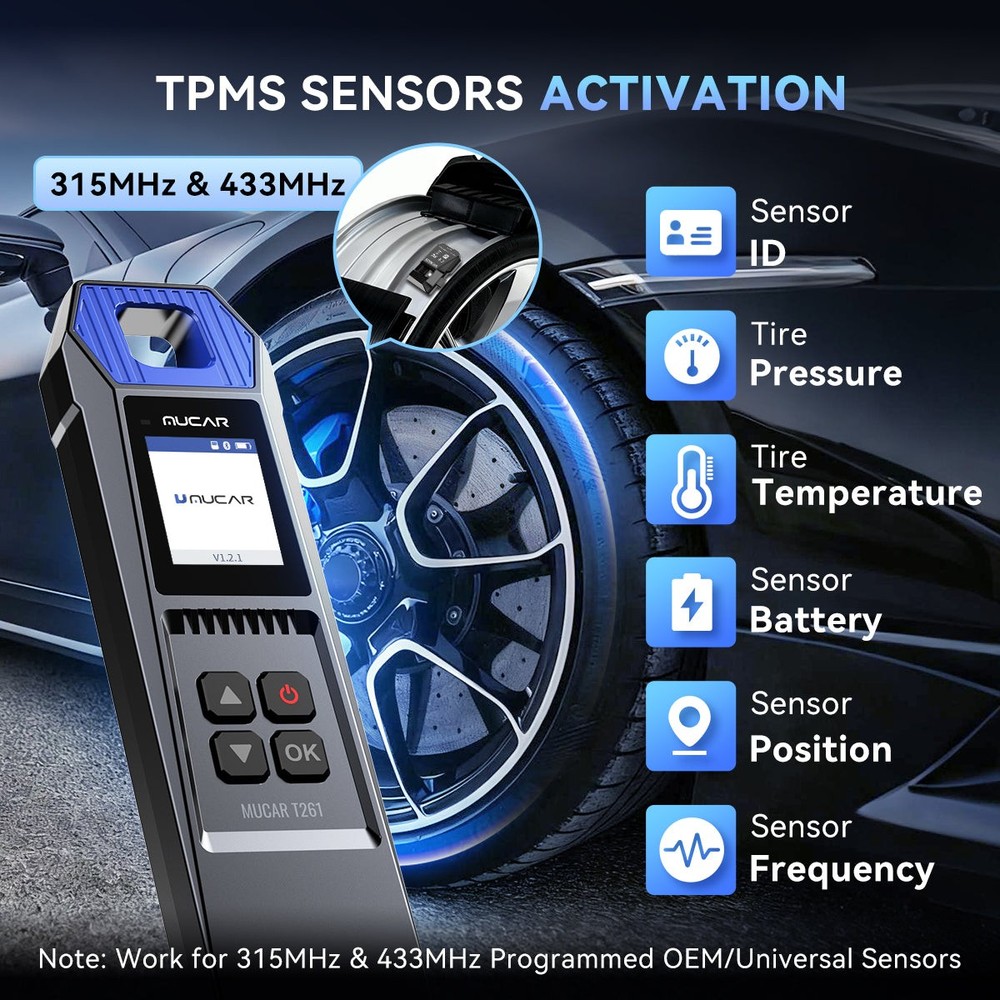 ThinkScan Scanner 689BT TPMS Combos OBD2 Scanner Diagnostic Tool Tire Programmer