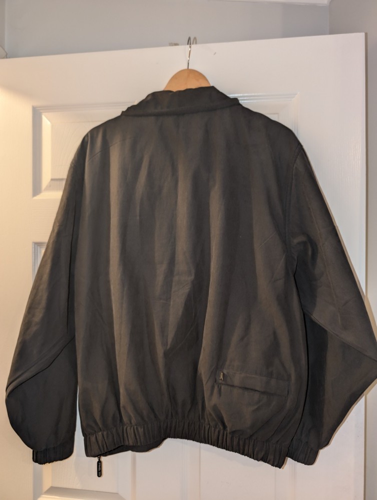 Ping Size Large 1/2 Zip Jacket/ Shower Pullover Good Condition Dark Grey/Black