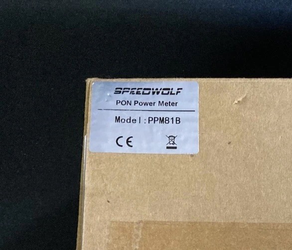 Speedwolf PON Fiber Optic Power Meter