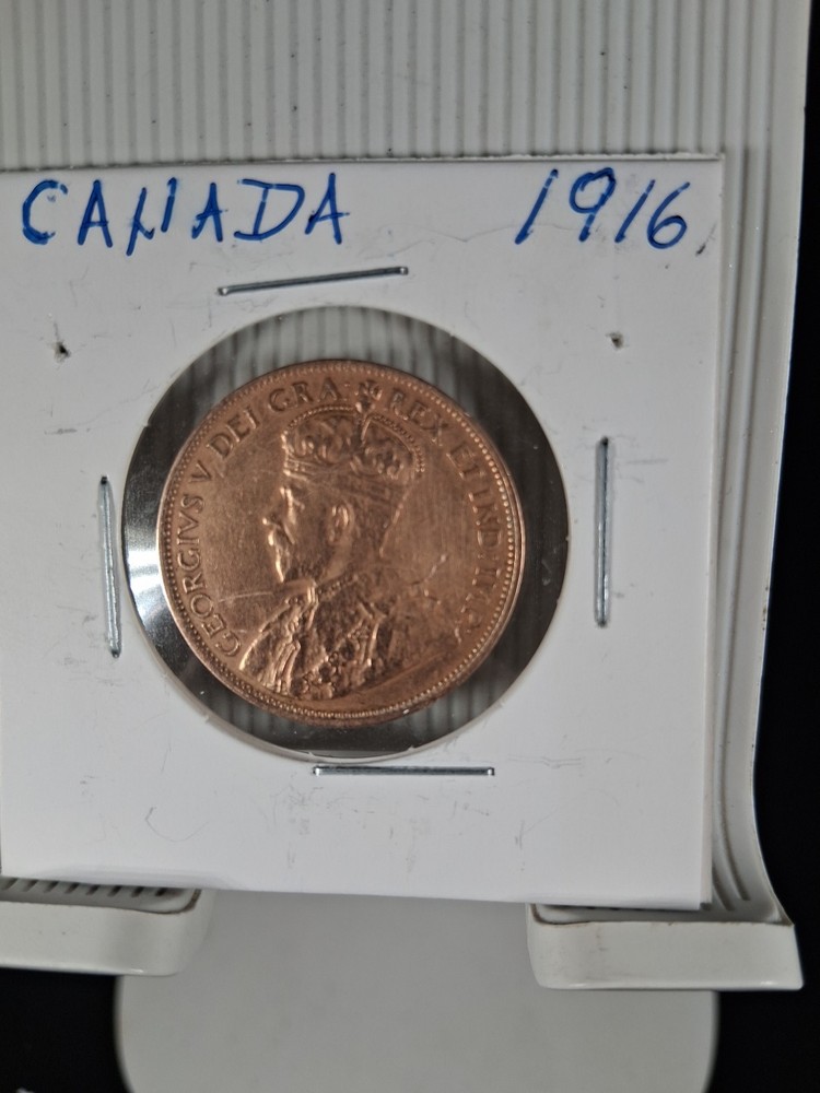 1916 CANADA 1 LARGE CENT